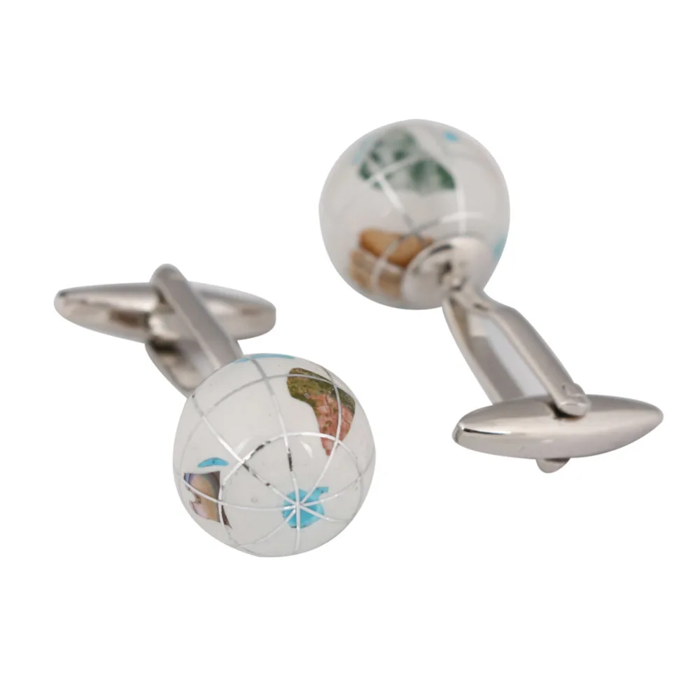 

high quality men's shirt sleeve nail cufflinks round