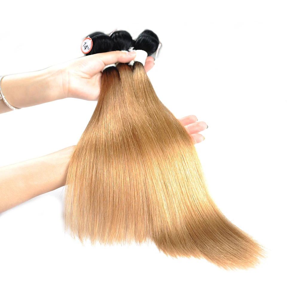 T1B 27 Honey Blonde Ombre 3 Brazilian Straight Hair Bundles With Closure Human Hair Weave With Closure Shiningstar Non Remy Hair T1B 27 Honey Blonde Ombre 3 Brazilian Straight Hair Bundles With Closure Human Hair Weave With Closure Shiningstar Non Remy Hair