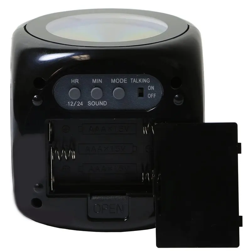 Погодный цифровой ЖК-проектор Повтор будильника светодиодный подсветка теневые автомобильные часы авто товары автомобильные аксессуары