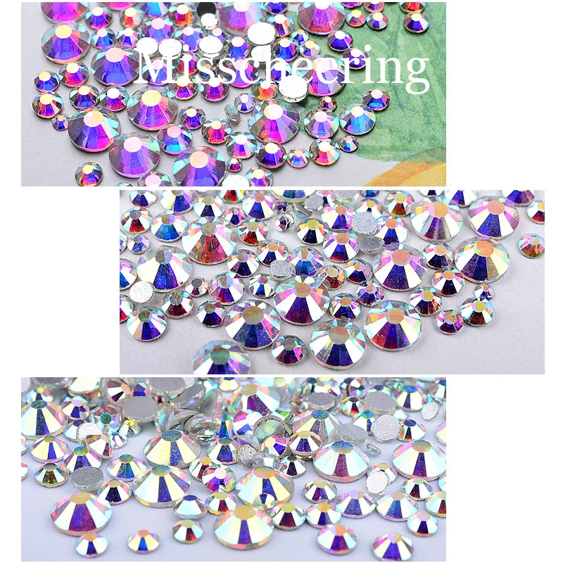 1 упаковка стразы для дизайна ногтей|nail art rhinestones|non hotfixnail rhinestones decoration |