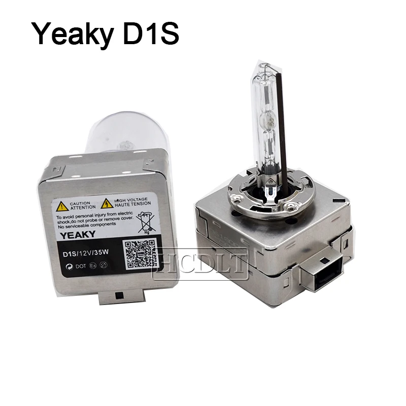 HCDLT 35W Yeaky D1S 6500K HID Bulb Xenon D2S D3S D4S Yeaky 4500K 5500K D2R D4R Super Fast Bright Car Headlight Xenon Bulb Lamp