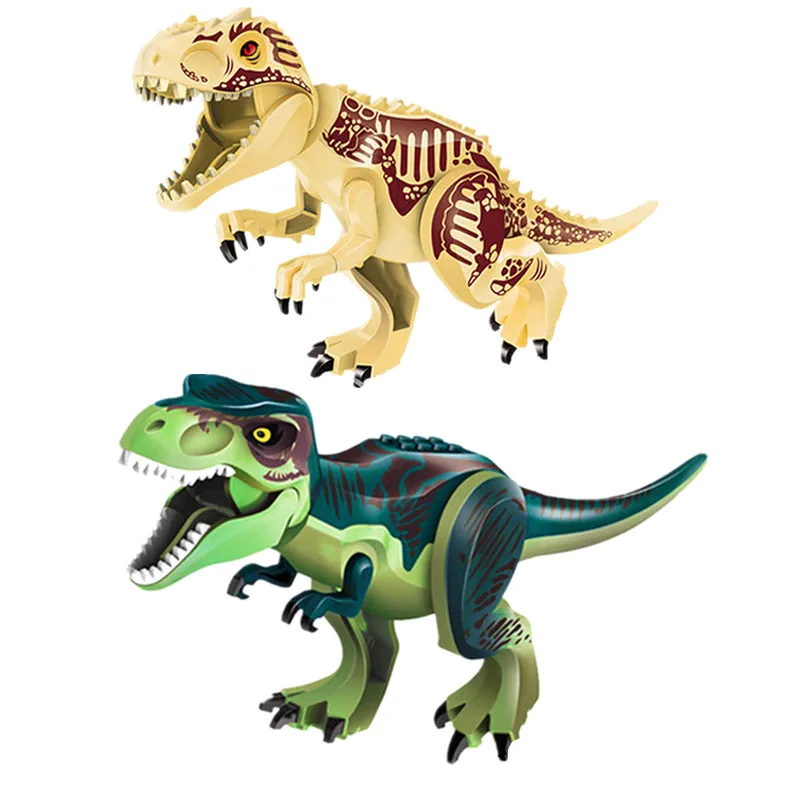 2 шт. мир Юрского периода большой размер Carnotaurus Indominus I Rex велоцираптор Динозавр