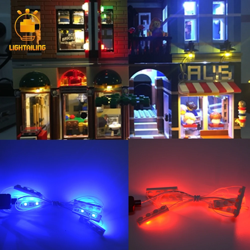 

LIGHTAILING Brand LED Building Parts For Compatible with Brand Building Bricks Model Building Toys