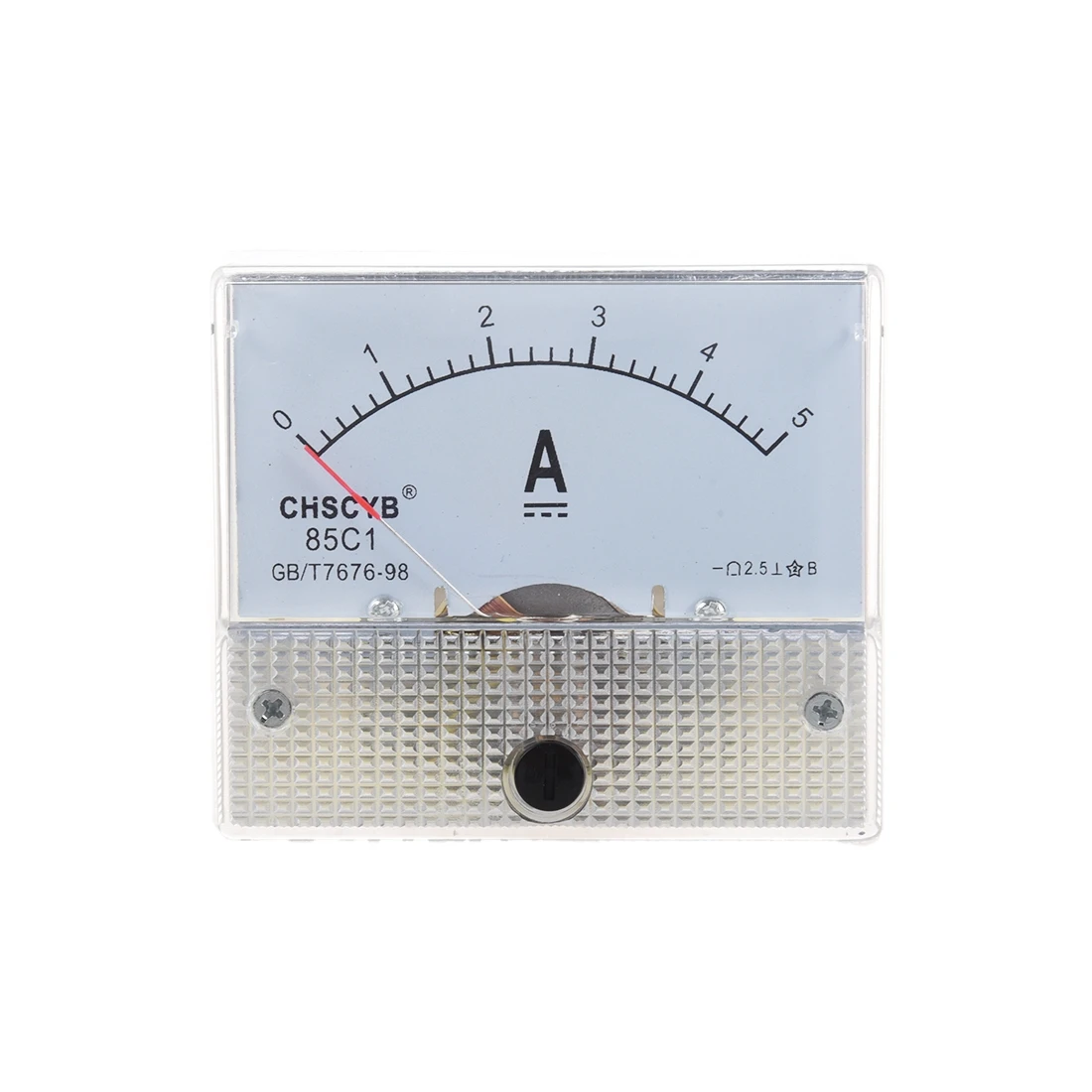 85C1 A Analog Current Panel Meter DC 5A AMP Ammeterin Current Meters