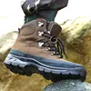 Military Outdoor Hiking Shoes Mountain Tactical Combat For Walking Men Breathable Military Boots for Men size 39-46 ► Photo 3/6