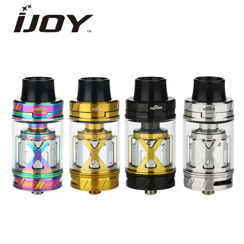 

Original IJOY MAXO V12 SUBOHM &RTA TANK Supreme Atomizer 5.6ml Features V12 Twelve-fold Coil Atomizer V12-RT6 DECK Vape Tank