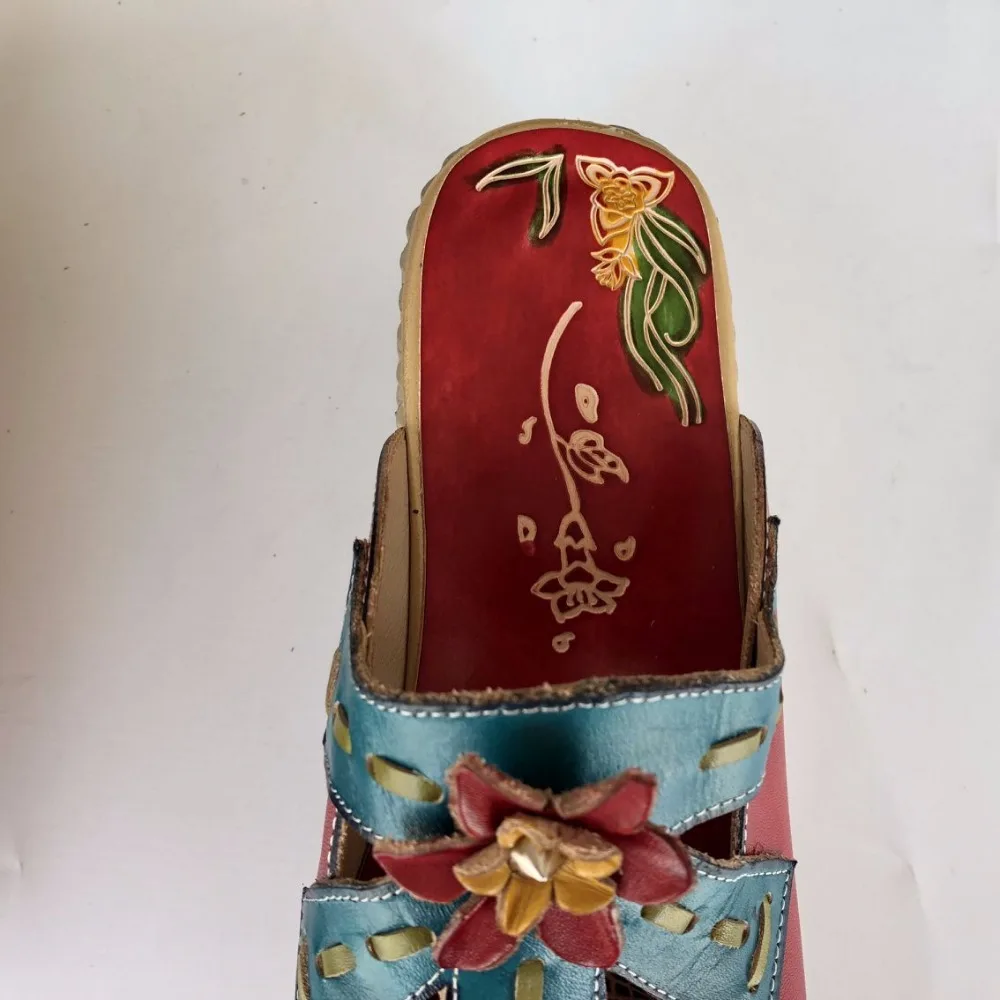 Hot,2016 Folk style Head layer cowhide pure handmade Carved shoes,the retro art mori girl shoes,Women's fashion casual slipper Hot,2016 Folk style Head layer cowhide pure handmade Carved shoes,the retro art mori girl shoes,Women's fashion casual slipper