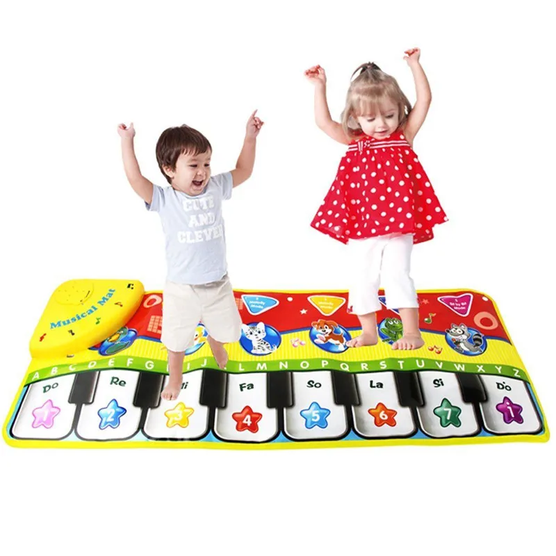 

70x27cm Baby Musical Animal Piano Play Mat Language Child Learning Playmat Music Baby Educational Electronic Play Mat Kids Toy
