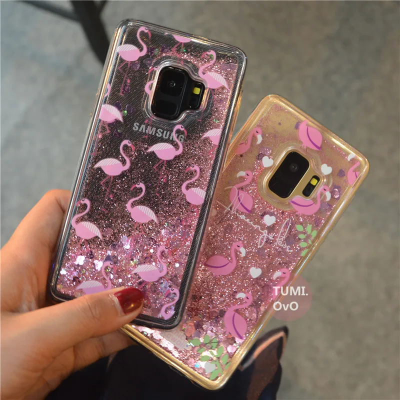 

Cartoon Dynamic Liquid Bling Star Quicksand Soft Case for Samsung Galaxy S5 S6 S7 Edge S8 S9 Plus J1 J3 J5 J7 A3 A5 2016 2017