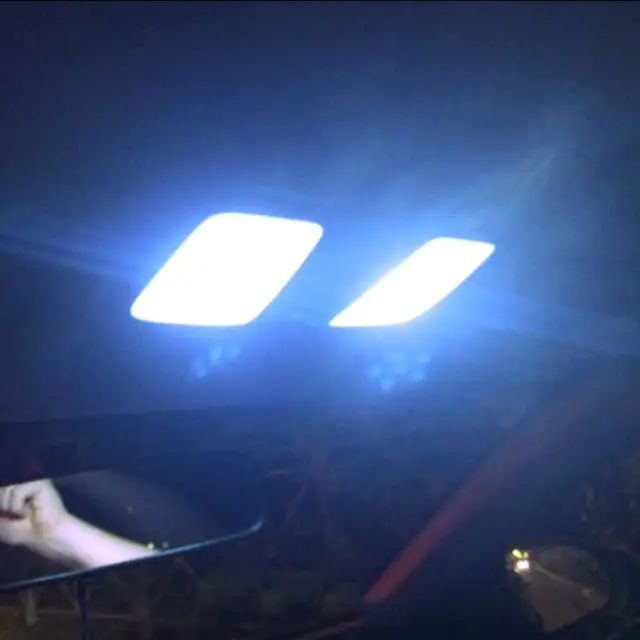 White Led Auto Car Reading Interior Light Panel Dome Lamp For Kia Rio K2 Singal Lights White Led Auto Car Reading Interior Light Panel Dome Lamp For Kia Rio K2 Singal Lights