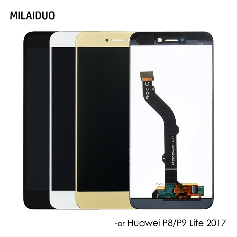 

Original LCD Display For Huawei P8 / P9 Lite 2017 PRA-LA1 PRA-LX1 PRA-LX3 Touch Screen Digitizer Replacement Assembly No Frame