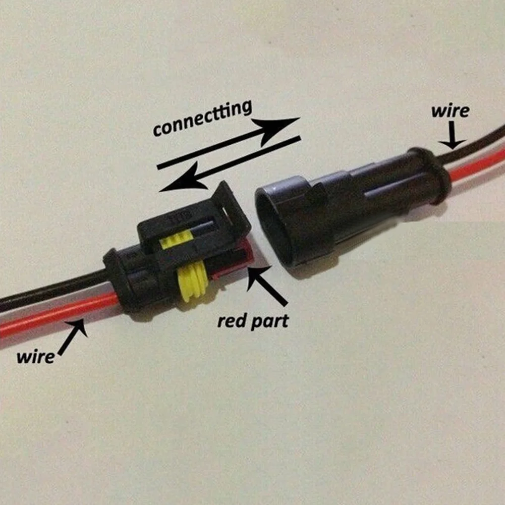 Электрические провода разъем наборы мотоцикл Водонепроницаемый терминал разъем для авто велосипед автомобиль грузовик Plug комплекты разъемов