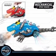 Поп спрей Динозавр Дракон Функция Электрические Музыкальные игрушки Электронный Робот ПЭТ Рождественская Подарочная коробка новогодние подарки для детей