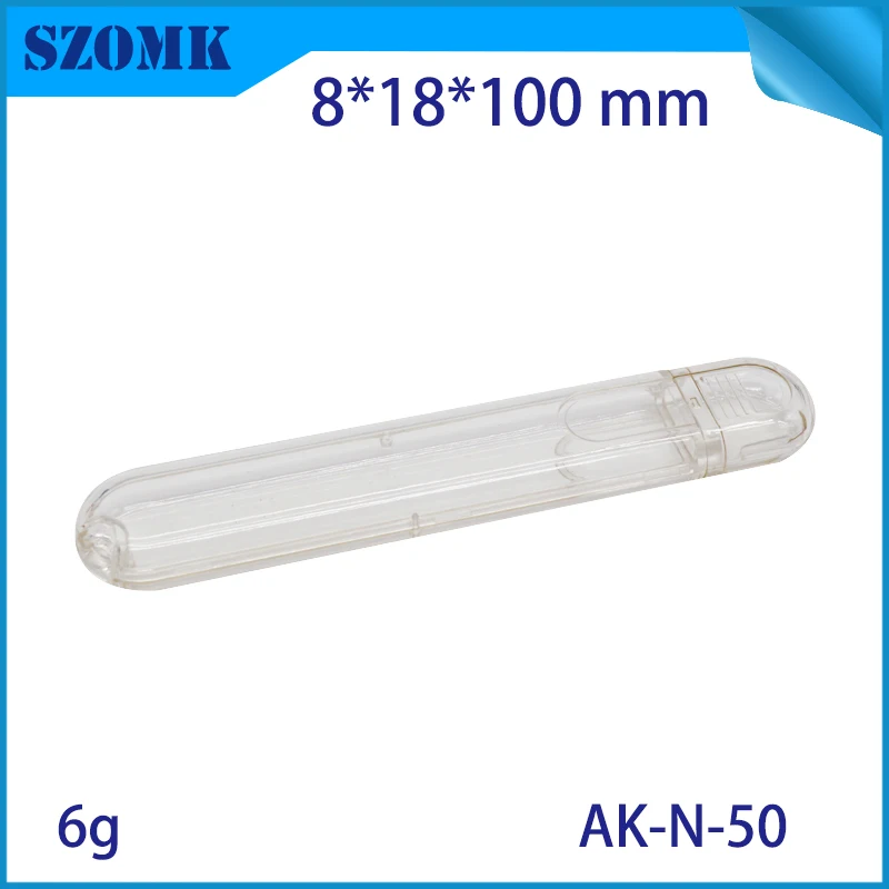 szomk plastic box for electronic usb control box diy small usb stick enclosure project box plastic housing usb stick flash drive instrument case (2)