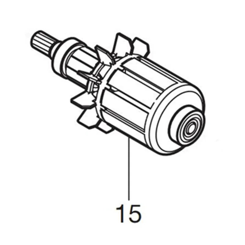

Genuine Armature For Makita 619234-0 BDA350 BDA351 DDA350