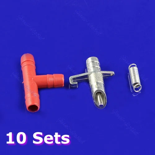 

10 Sets Automatic Nipple Water Feeder Drinker Waterer For Rabbit Bunny Rodents