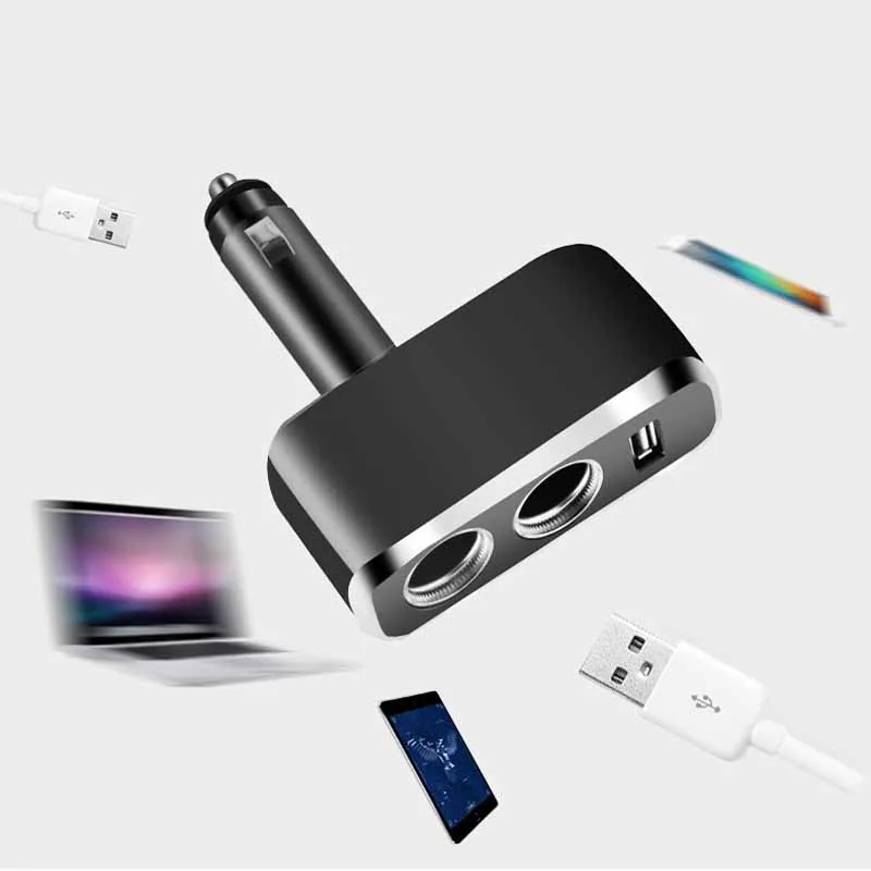 New rotatable Car Cigarette Lighter adapter Converter lighter power to