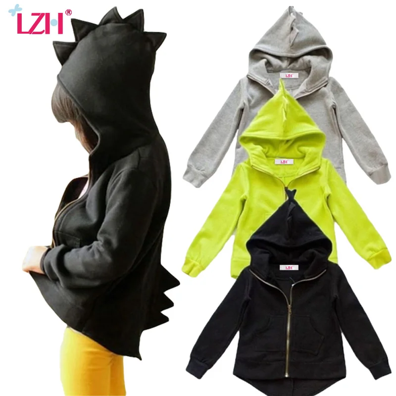 Baby Boys Jacket 2019 Autumn Spring Jackets For Boys Dinosaur Coat Kids Hooded Outerwear Coats For Girls Jacket Children Clothes