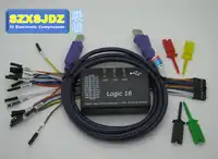 logic16 saleae16 1.2.10 1.2.14 1.2.17 USB 100M logic analyzer ARM FPGA decoder tool Oscilloscope DSLogic DSCope