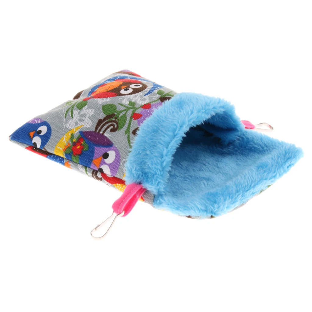 Small Animals Hamster Winter Warm Plush Pouch Sleeping Bed Hammock