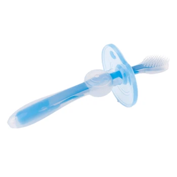

Baby Teether Training Teeth Soft Toothbrush Brush Safe Bendable