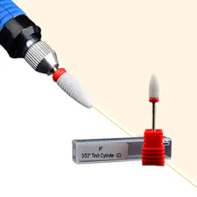 Профессиональный дизайн ногтей Кукуруза Шлифовальная головка диаметр 6 мм, Длина 52 мм сверло Маникюр Резак Салон инструмент F Стиль Прямая поставка