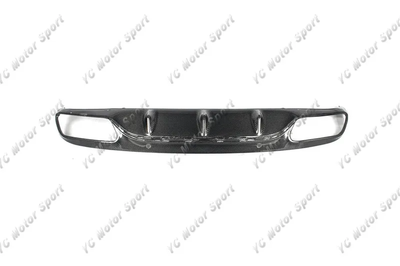 2016-2018 Mercedes Benz C205 C63 Coupe OEM Style Rear Diffuser CF (1)