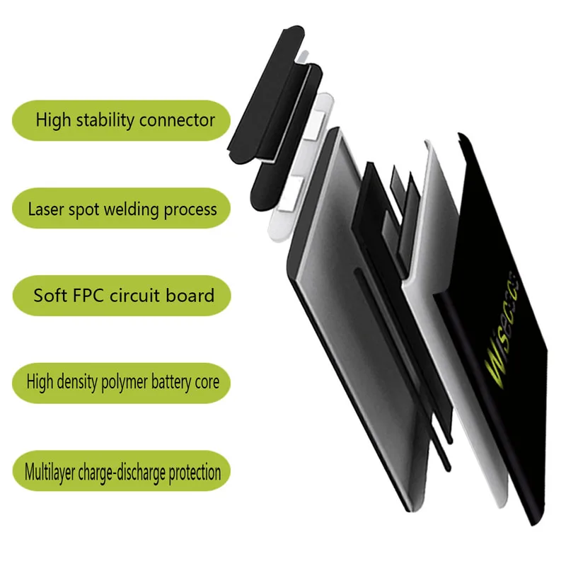 Bateria para Homtom Inteligente em Estoque com Número de Rastreamento Novo Original Pro Telefone Móvel 3000mah Ht37 - 10 High Quality Telefonia e Comunicação