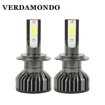 

2Pcs H1 H3 Headlamp H4 H7 H11 9005 HB3 9006 HB4 Mini COB LED Bulb 24W Chip Fog Light Car High Beam Car Headlight 12V White