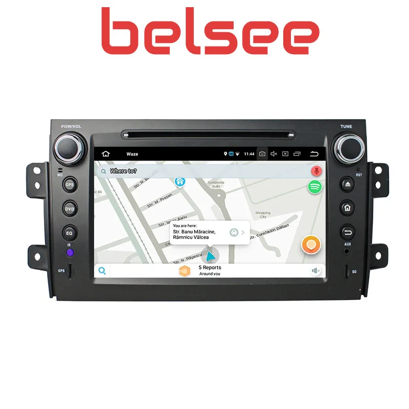 Excellent Belsee for Suzuki SX4 2006-2011 Android 8 Octa Core Car Radio 4GB Stereo Bluetooth GPS Unit Autoradio DVD Player WiFi Mirrorlink 4