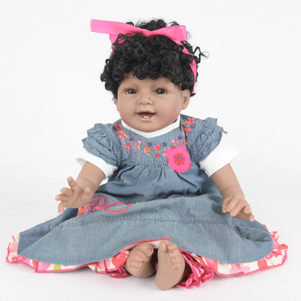 55 см реалистичные Новорожденные Кукла Reborn принцесса Brinquedos Boneca лучшие подарки на