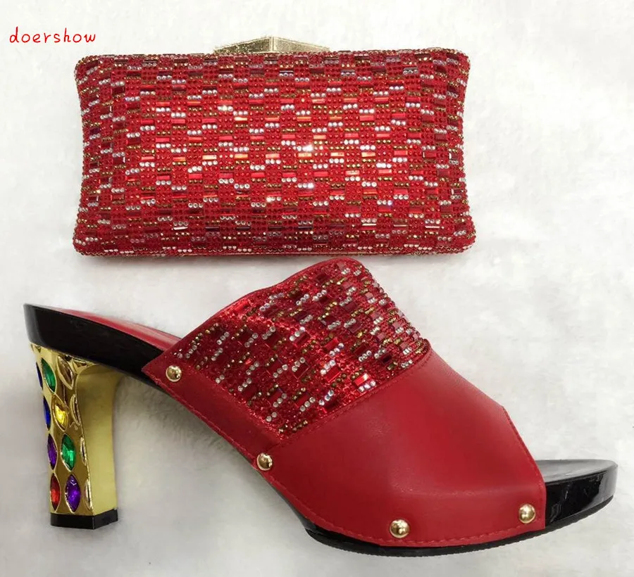 

Shoes and Bag To Match Italian Matching Shoe and Bag Set African Wedding Shoes and Bag To Match doershow Shoes and BagTYS1-33