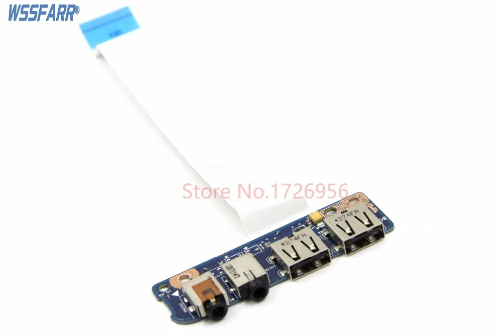 

FOR Acer FOR Aspire V3-772G Audio Jack USB Port Board w Cable 55.M8SN5.001 69N0AUB10B01
