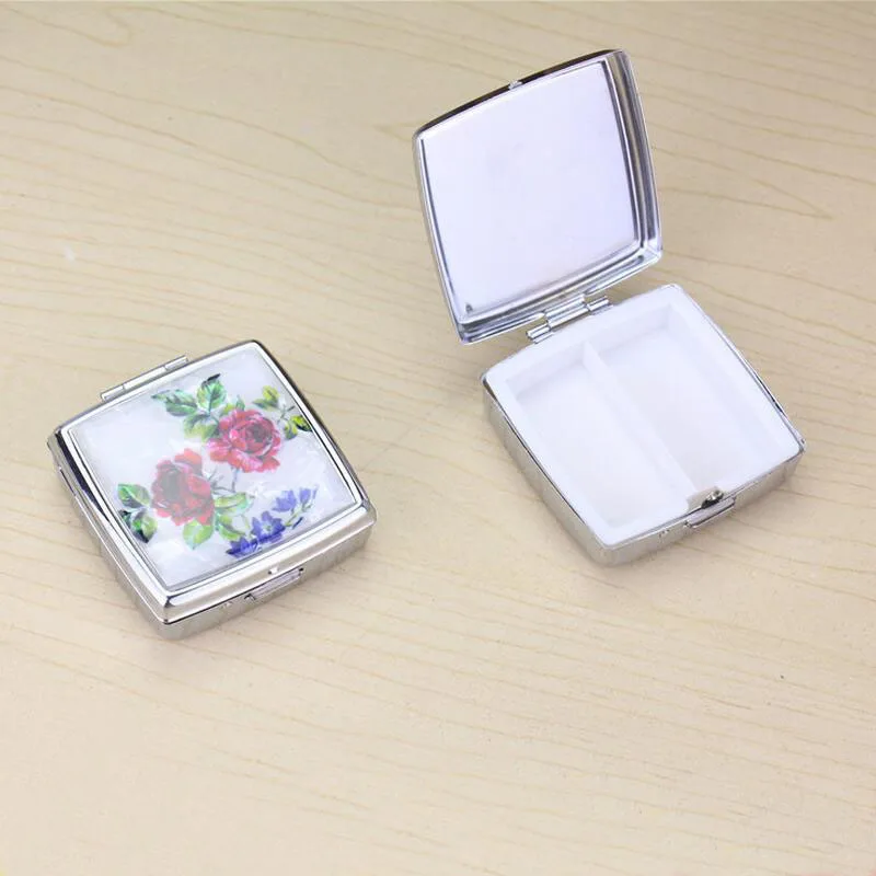 4 шт. складные таблетки органайзер для лекарств|pill box|portable pill boxpill case |