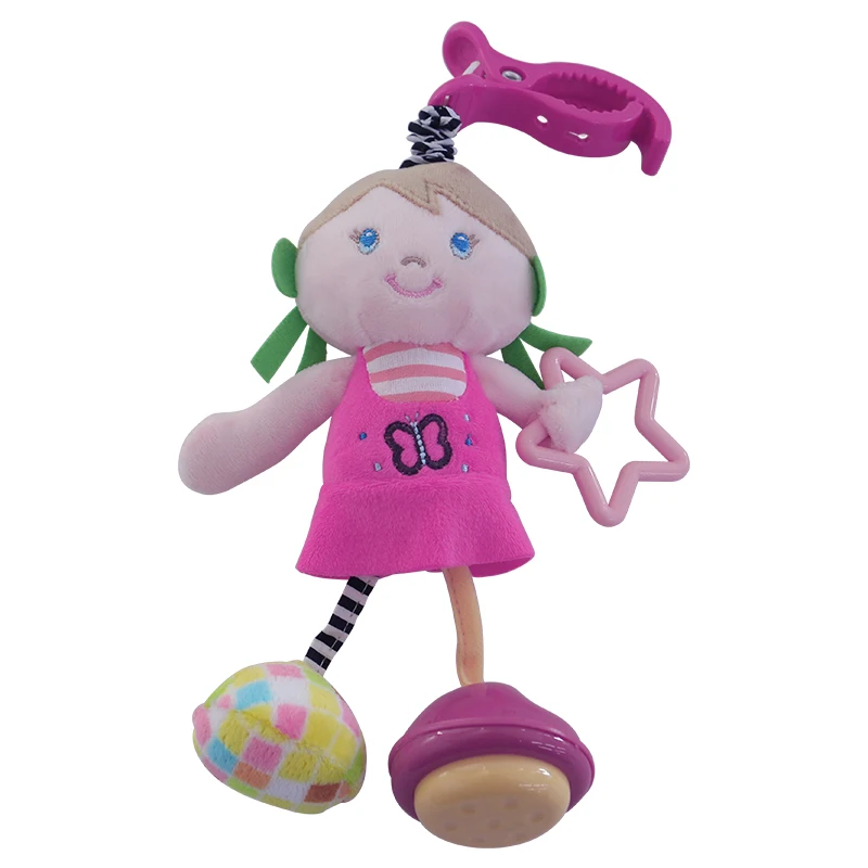 Octopus Rattles Plush Toy Soft Pram Bed Bells Hanging Animal Handbell Toys For Baby Strollers For Dolls Rattles Baby & Toddler Toys Toys & Hobbies