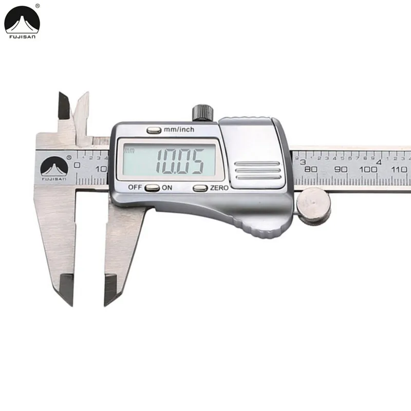 

FUJISAN Digital Caliper 0-150mm/0.01 Electronic Stainless Steel Vernier Calipers Metric/Inch Gauge Micrometer Tool