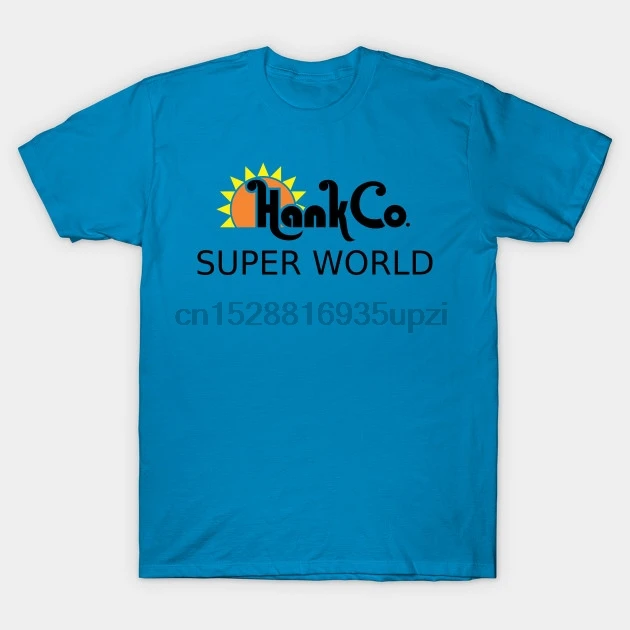 Мужская футболка с коротким рукавом Hank Co. Super World Venture Bros Футболка женская