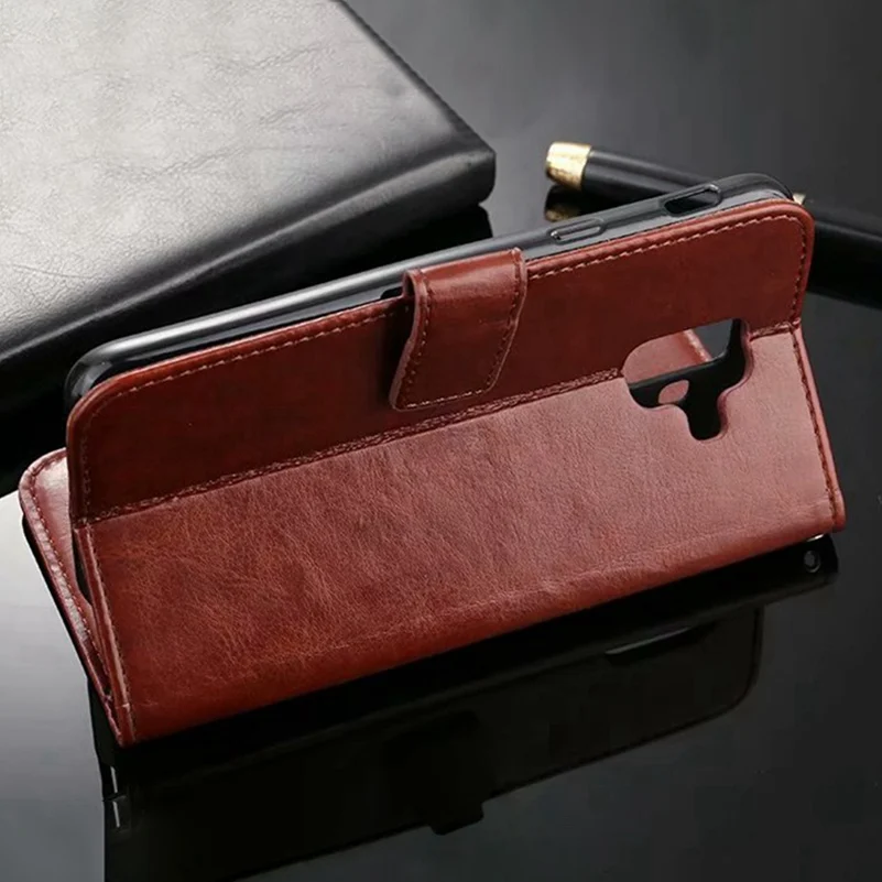 WhaY Винтаж чехол для samsung Galaxy A6 2018 бумажник Kickstand PU кожи класса люкс Filp fundas