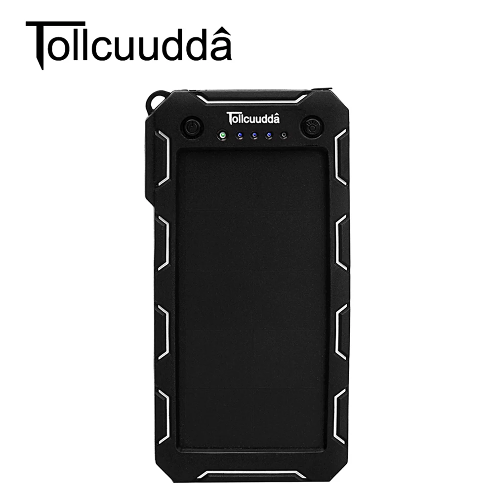 bilder für Tollcuudda 15000 mAH Externe Batterie Energienbank Solar Portable Usb-ladegerät Mobile Power Cargador für Xiaomi für handy bilder für Tollcuudda 15000 mAH Externe Batterie Energienbank Solar Portable Usb-ladegerät Mobile Power Cargador für Xiaomi für handy