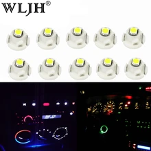 WLJH 10x Led T3 Neo Wedge 3030 SMD A/C Climate Controls Lights Lamps Bulbs for Honda Civic 2003 2004 2006 2007 2008 2009 2010