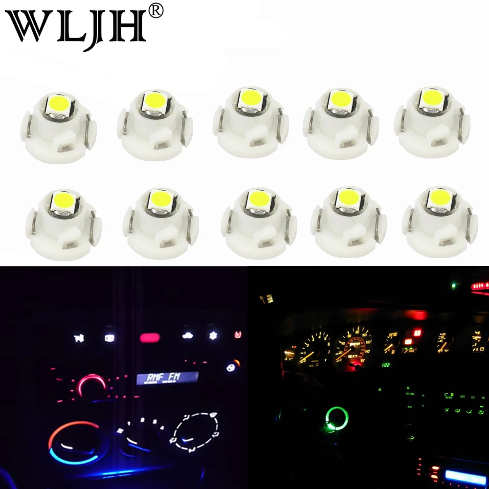 Lâmpadas de Luzes Climáticos para Honda Smd a – Wljh Cunha 3030 c Controles Civic 2003 2004 2006 2007 2008 2009 2010 10x Led t3 Neo