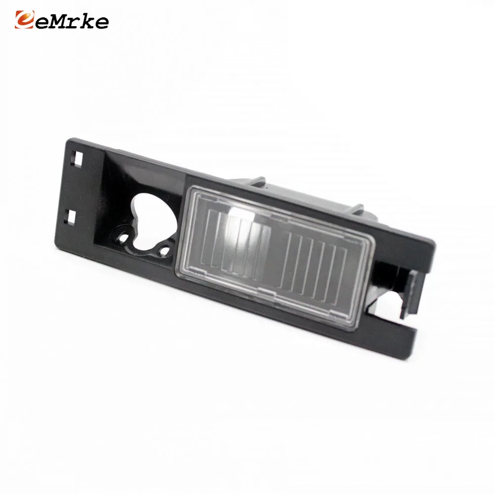 

EEMRKE Car Camera Bracket Black License Plate Lights Housing for Opel Adam Ampera Astra Cascada Corsa Meriva Zafira Tigra Insig