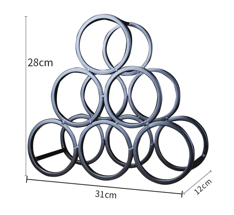 Вина кулон бар продукты Творческая личность вина держатель Бытовая Утюг полки для вина