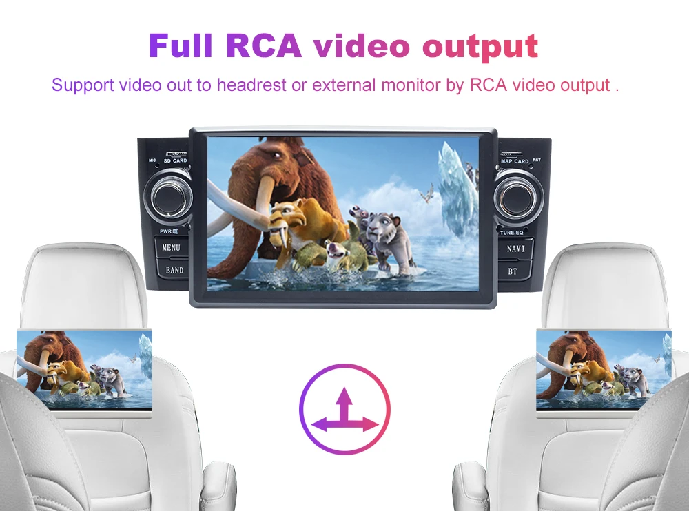 Perfect 2 Din Android 9.0 Car Radio DVD Player For Fiat/Grande/Punto/Linea 2007-2012 GPS Navi Touch screen Multimedia TPMS WIFI 2+32GB 10