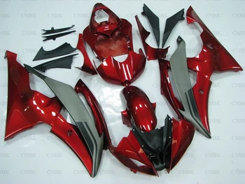 

for YAMAHA YZFR6 2008 - 2015 Plastic Fairings YZF600 R6 2013 Red Black Fairing YZF600 R6 2015 Fairing Kits Unpainted