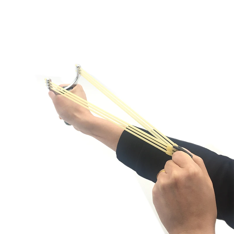 

Profession Powerful Sling shot Slingshot Aluminium Alloy Catapult Camouflage Bow Un-hurtable Outdoor Game Playing Tools