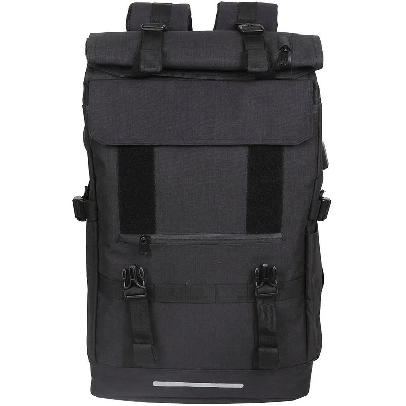 OZUKO мужской рюкзак с usb зарядкой 40L большой емкости на выход для мужчин черный
