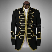 Модное Новое мужское торжественное платье королевская загрузка костюм наборы плюс размер Театральный Костюм(костюм+ брюки)/s-xl