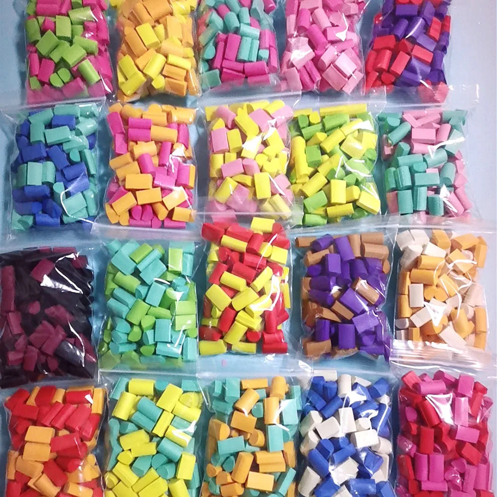 

New mix Slime Mud Filler Clay Decoration Craft Sponge Strip Foam Beads Kids Toys Christmas Gifts Slime Accessories