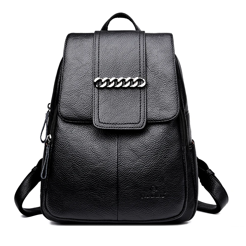 

Simple Style Backpack Brands Female Backpacks Quality Students Schoolbag Elegant Mochilas Escolar Feminina Shopping Travel Bag